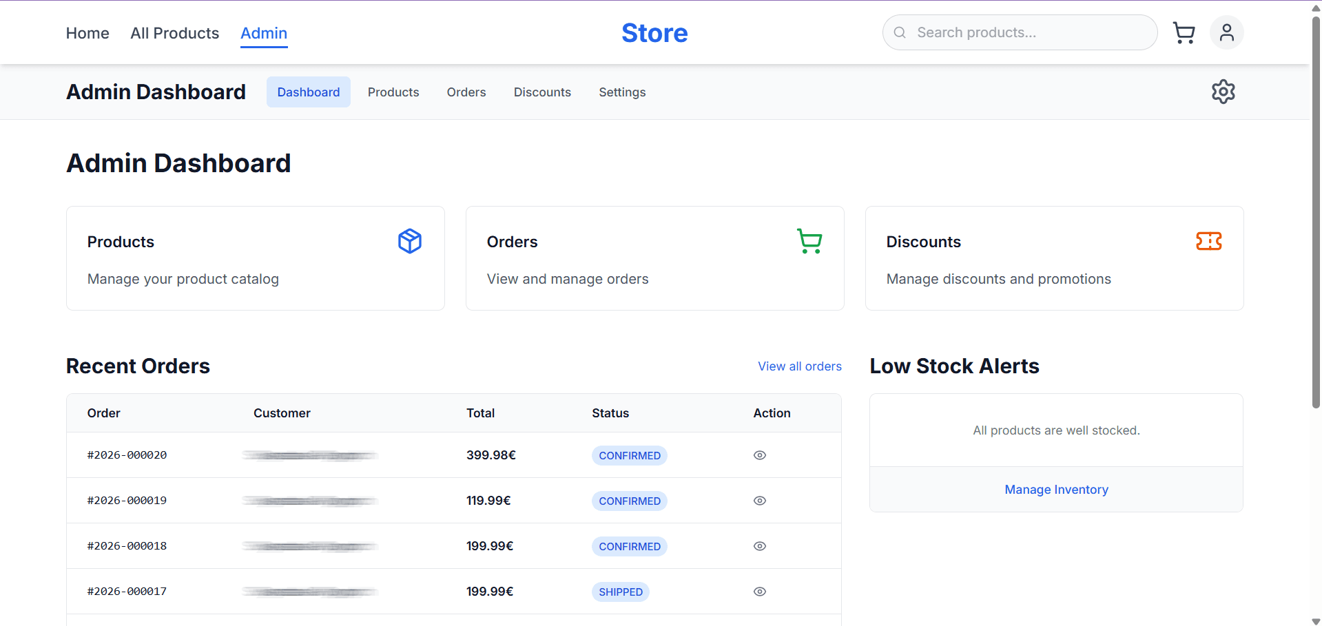 E-commerce Lite preview 2