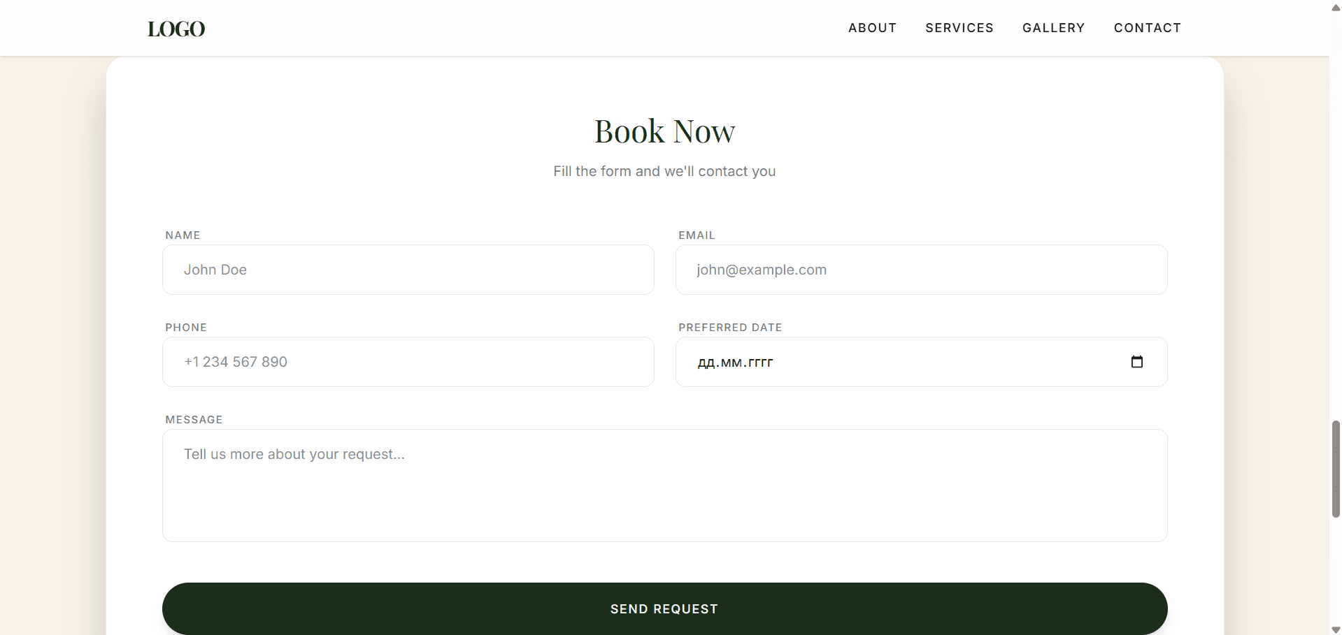 Business Landing preview 2